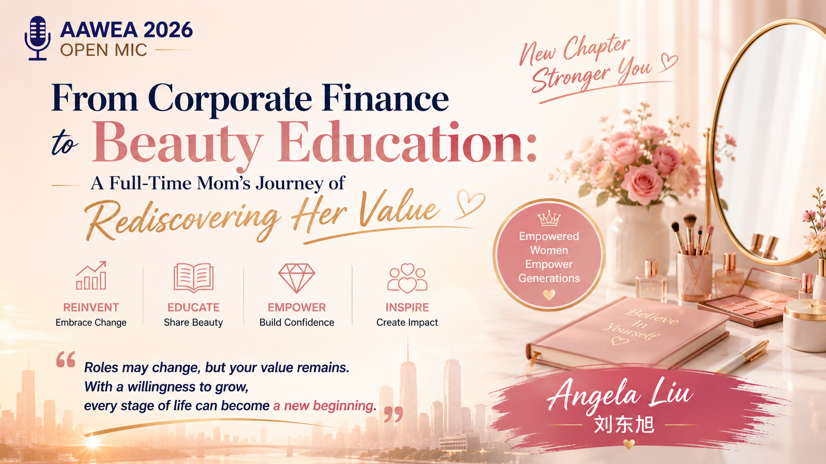 From Corporate Finance to Beauty Education: A Full-Time Mom’s Journey of Rediscovering Her Value