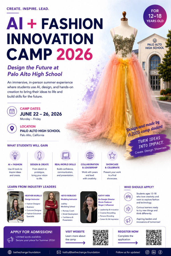 AI + FASHION  INNOVATION  CAMP 2026