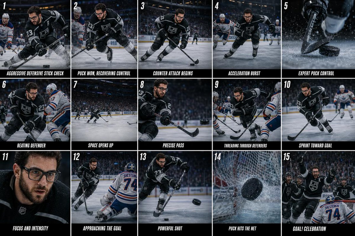 Cinematic Hockey Sequence
