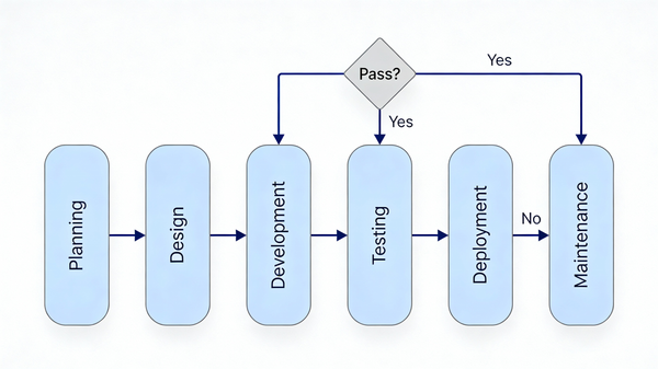 Professional SDLC Flowchart