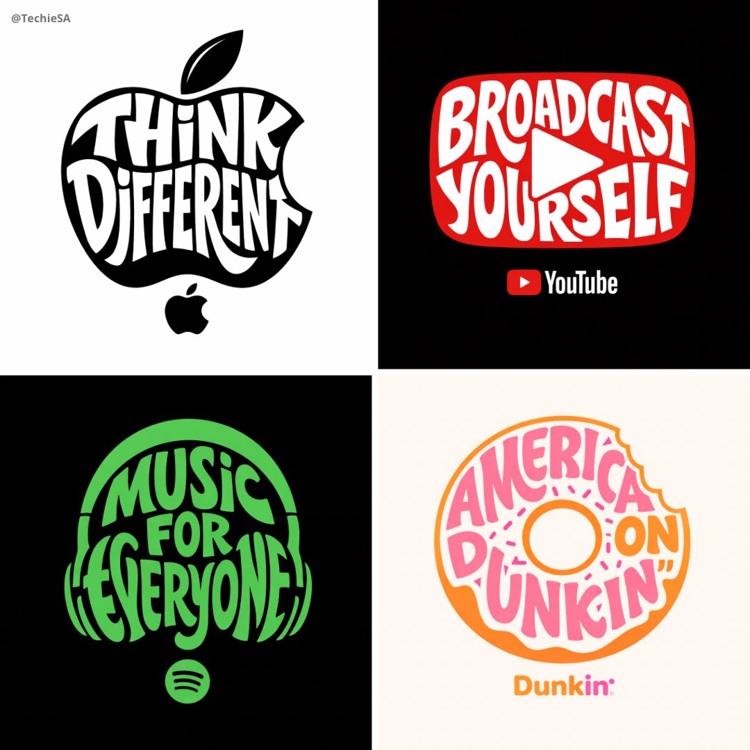 Create a typographic illustration shaped like a [OBJECT], where the text [BRAND SLOGAN] forms the s…