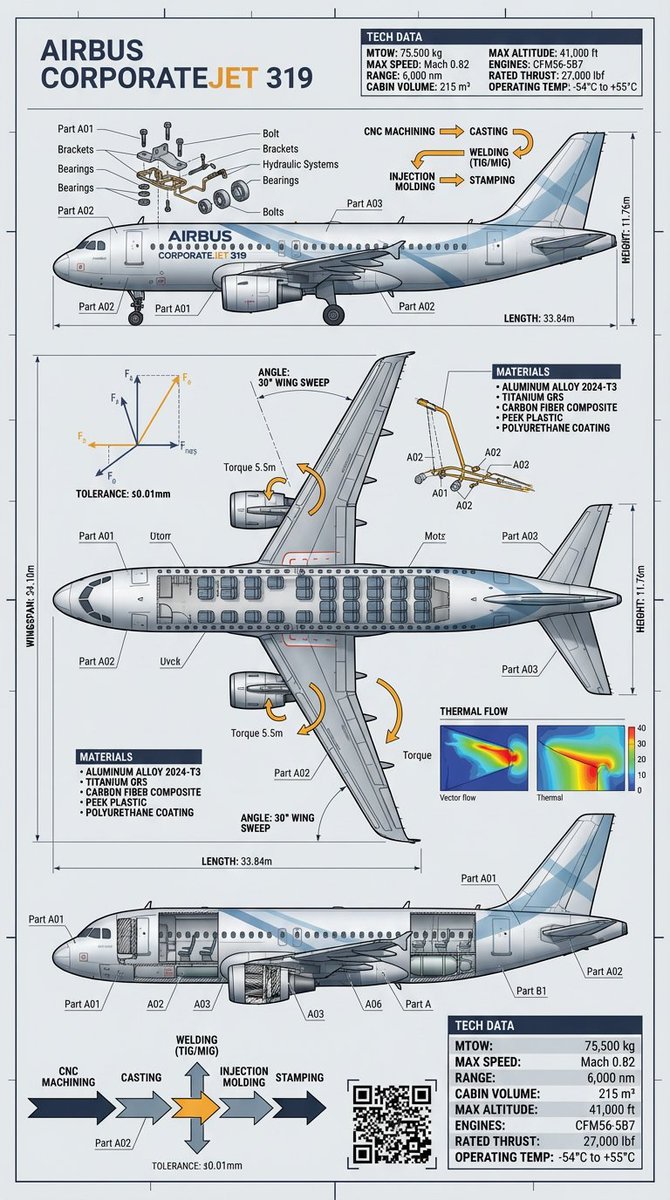 Industrial engineering-style infographic of an object (match exactly the object from the uploaded p…