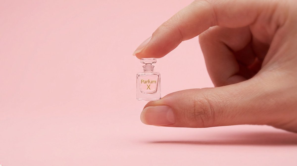 macro photograph, minimalist advertising style, a hyper-realistic miniature [PRODUCT] crafted from …