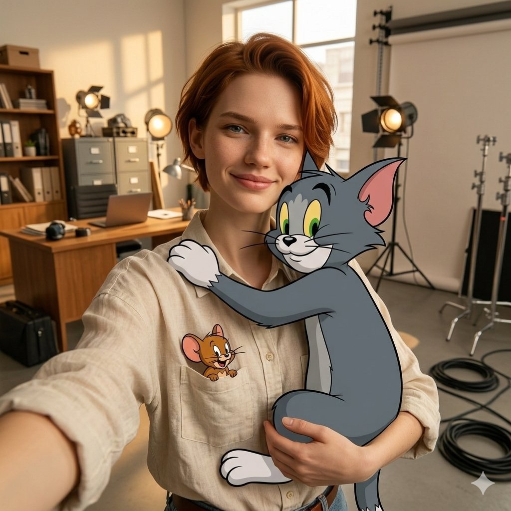 A Realistic First Person (Pov) Selfie Taken With An Outside Arm, In The Same Clothes As In The Uplo…