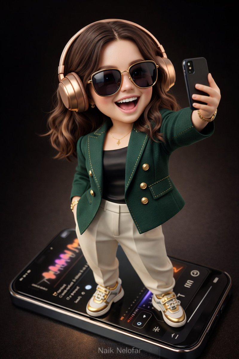 Create a high-detail 3D semi-realistic chibi character with slightly exaggerated cute proportions b…