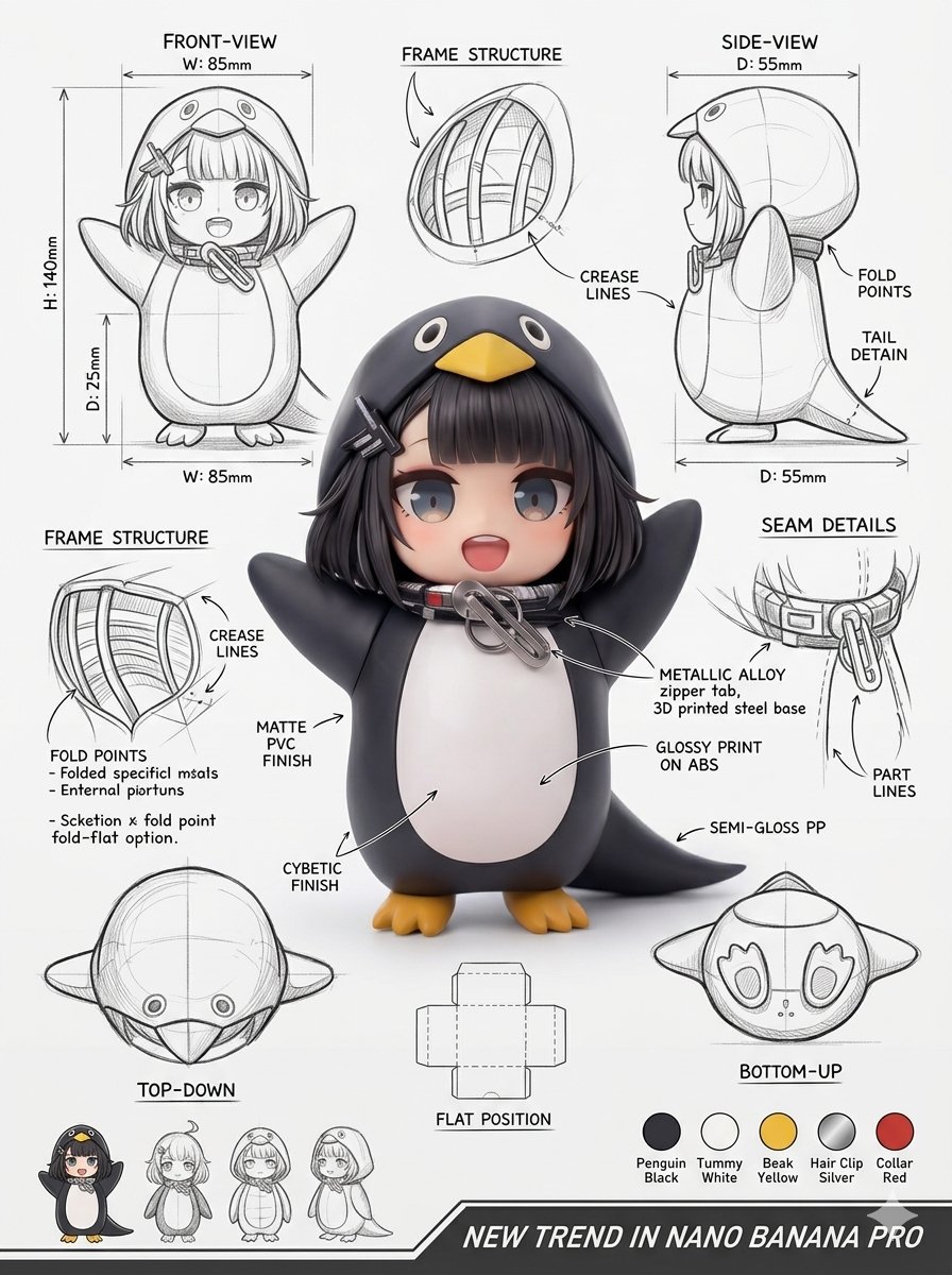 Using the attached image, create an illustration sheet of professional industrial design packaging …