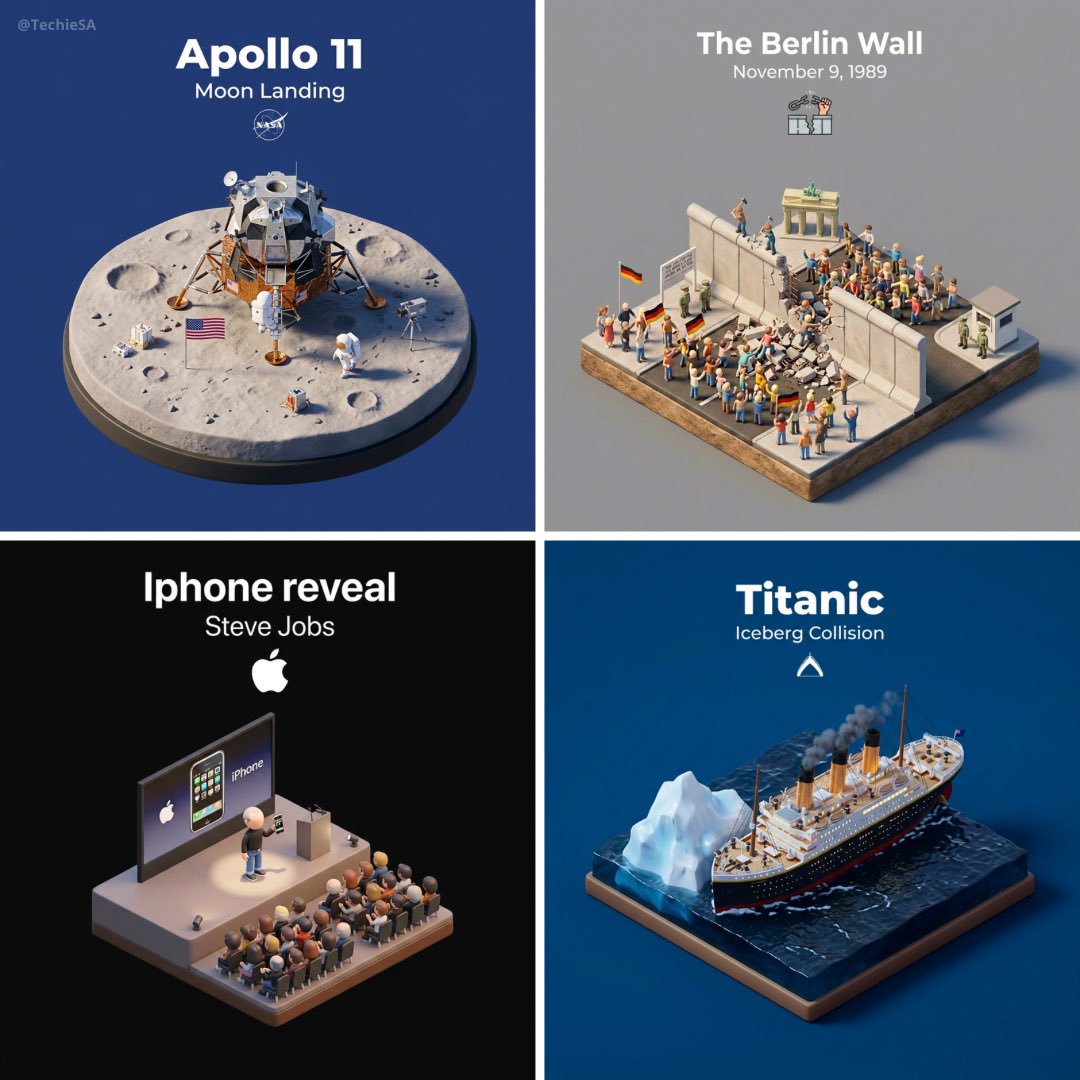 Present a clear, 45° top-down isometric miniature 3D cartoon scene of the historical event “EVENT”,…
