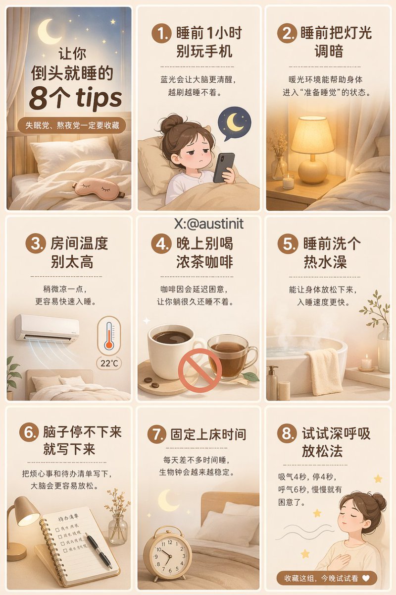 生成一张适合小红书发布的 3:4 竖版九宫格海报，整体为 3列 × 3行 排版，九个宫格边界清晰，方便后期直接切割成 9 张单图发布。整体风格干净、高级、统一，适合女性向健康生活方式内容，具有小红书…