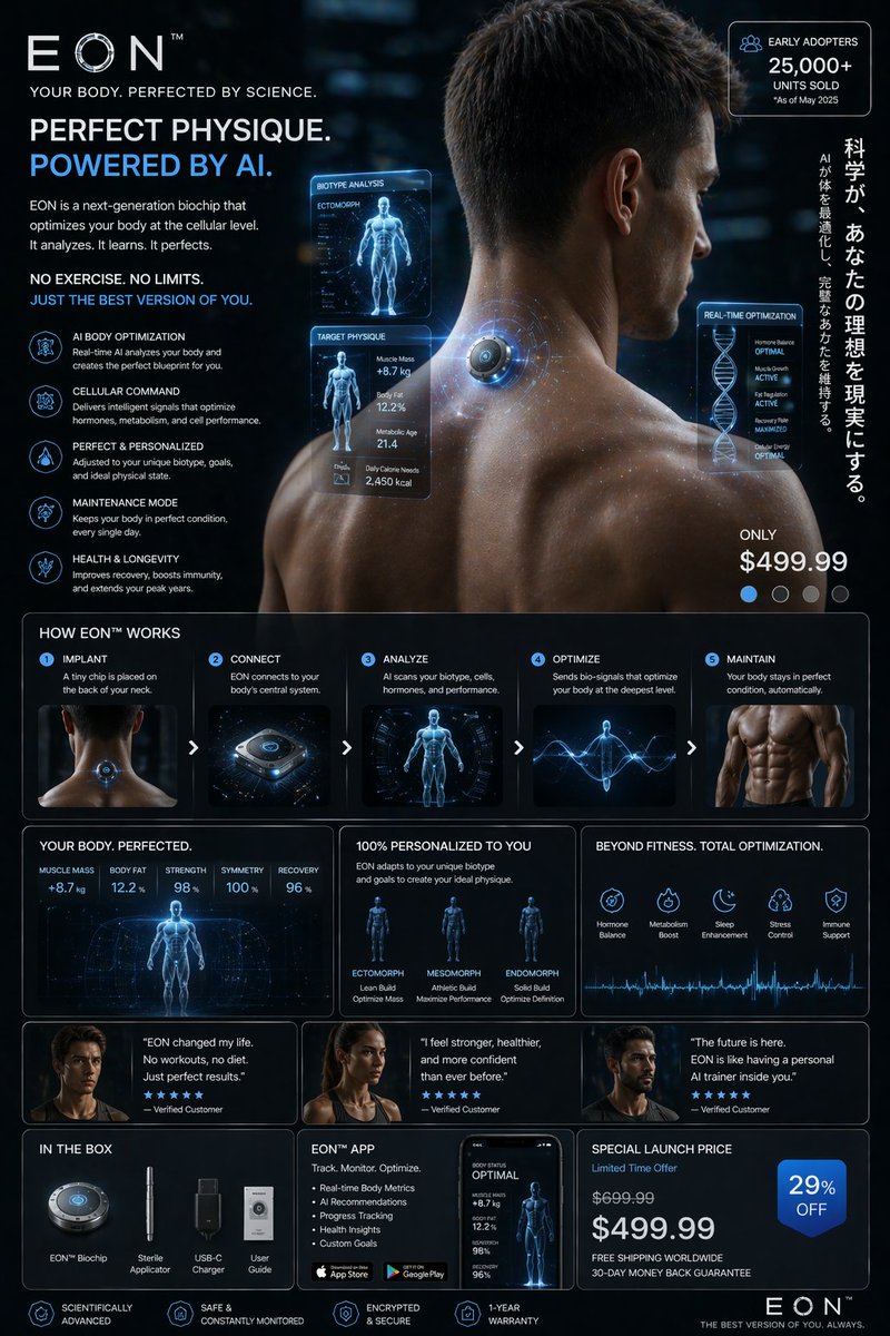 Create a hyper-realistic Japanese-style futuristic product advertisement, ultra-detailed, cinematic…