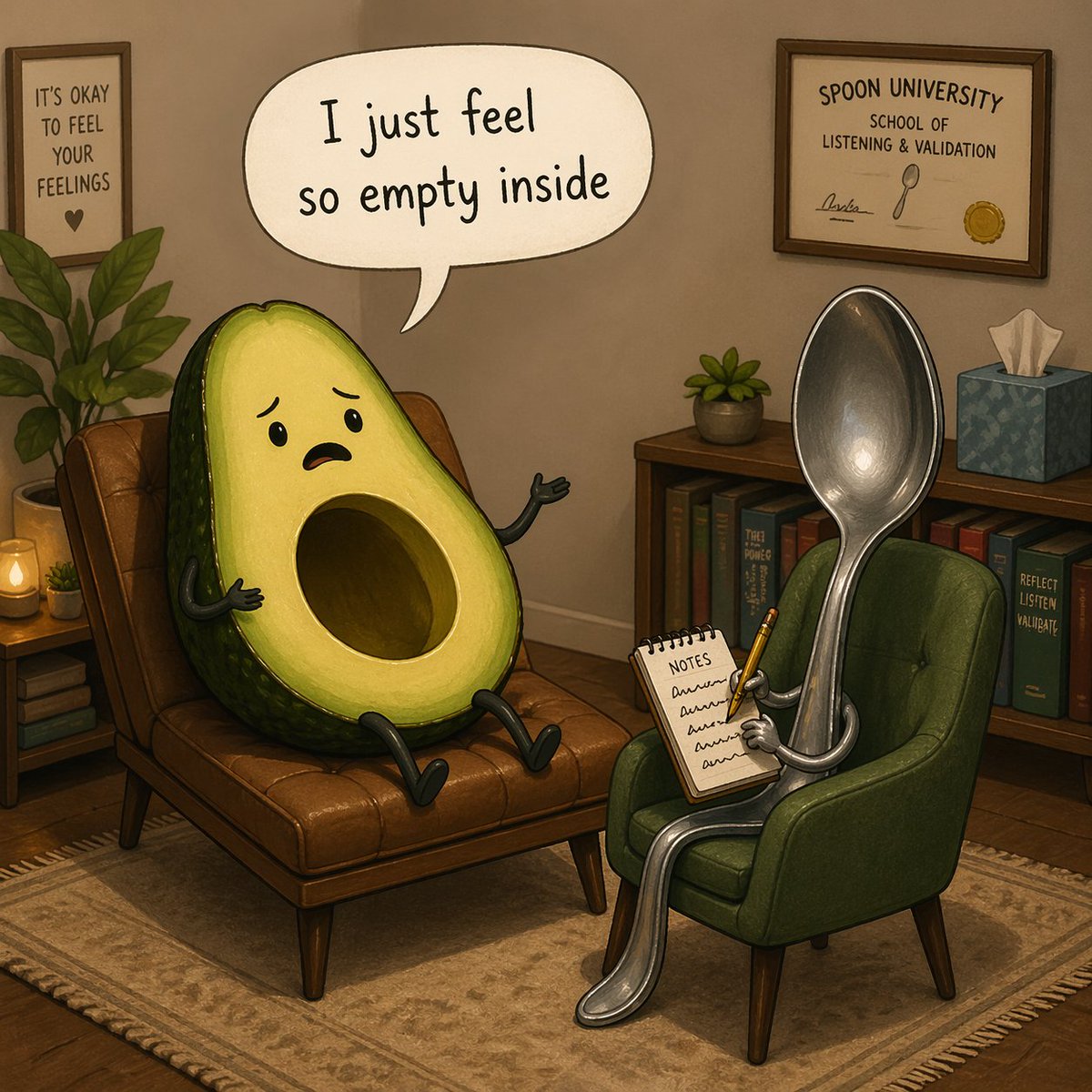 Food Pun Therapy Session