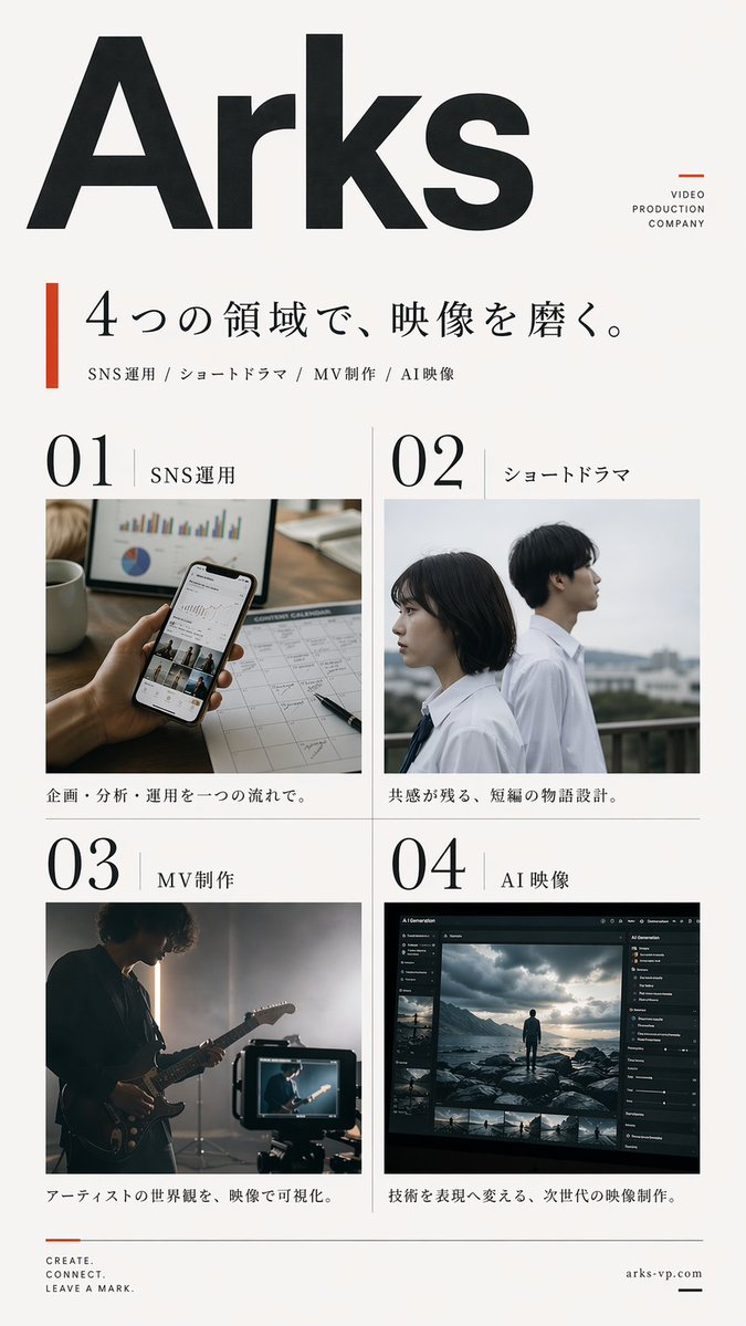Japanese Video Production Poster