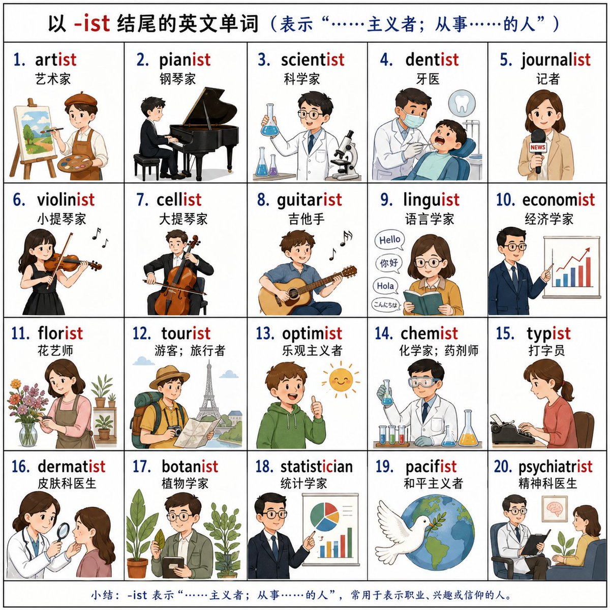 Vocabulary Learning Grid
