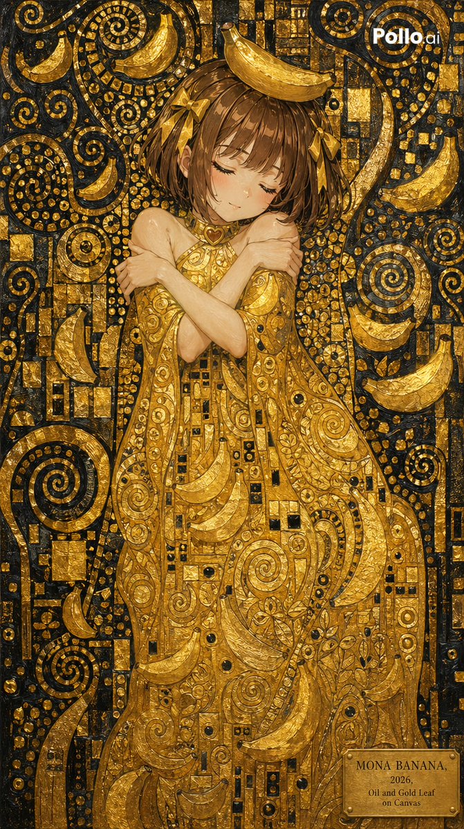 Klimt-Style Character Art