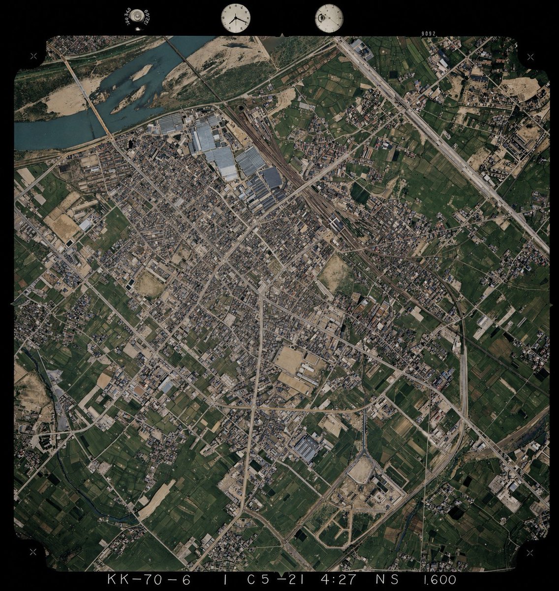 Colorize Historical Aerial Photo