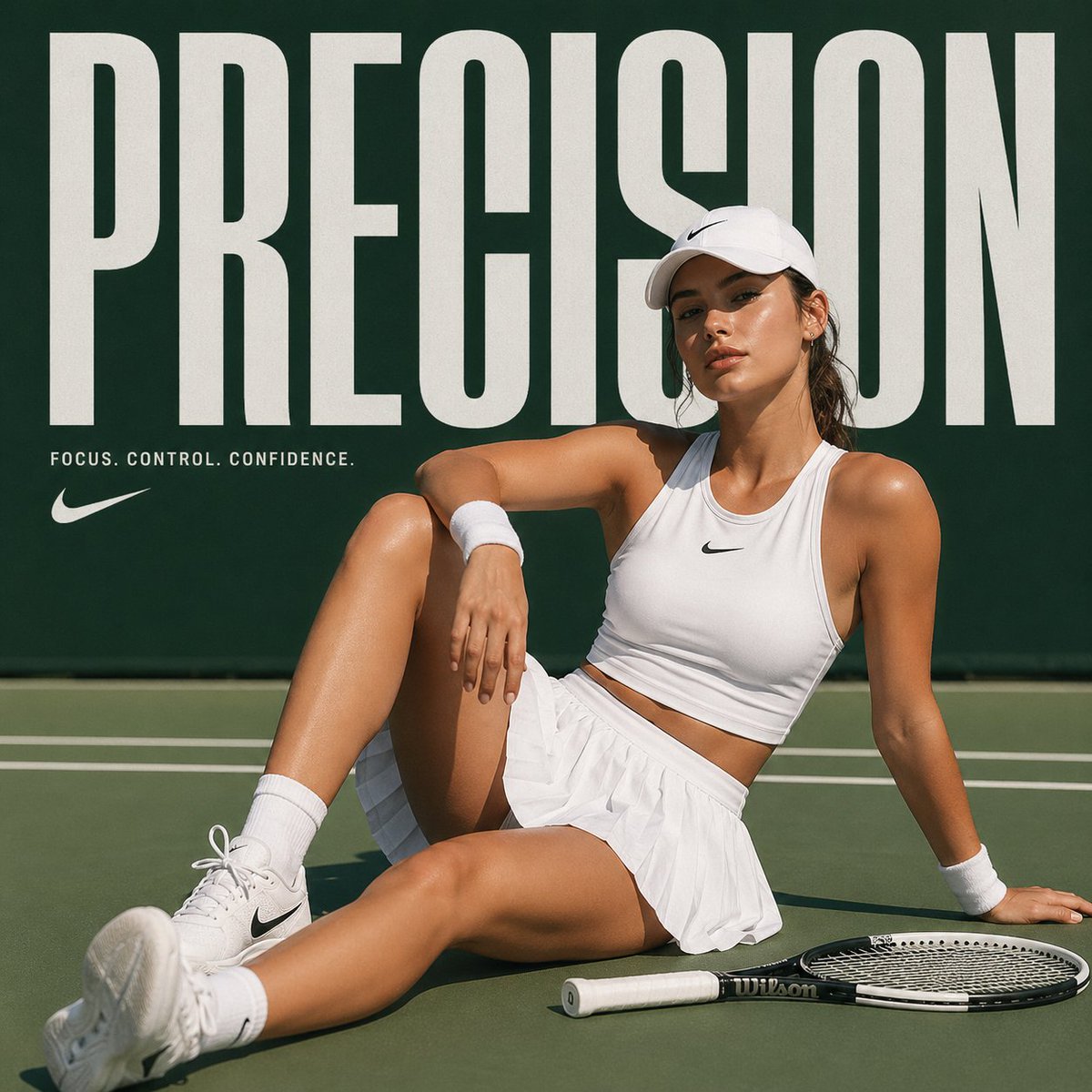 High-Fashion Sports Editorial Campaign