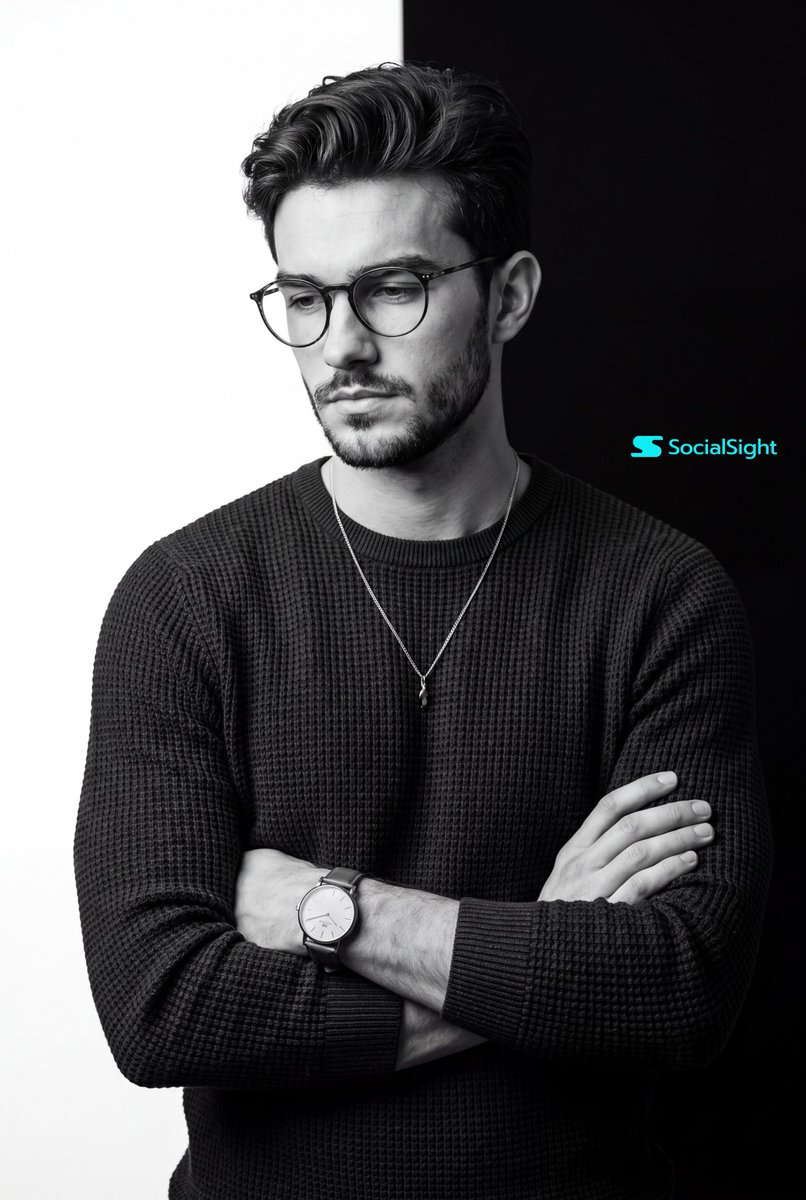 Monochrome Studio Portrait