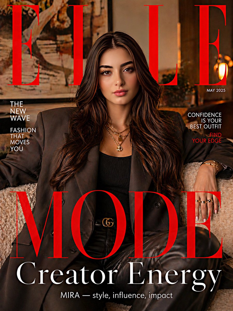 ELLE Magazine Cover Style