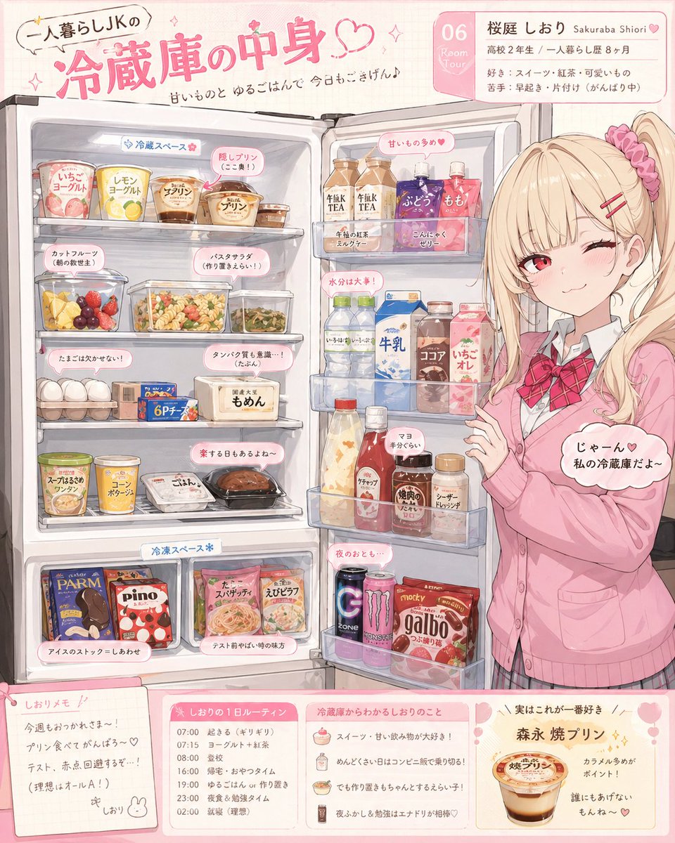 Character Refrigerator Breakdown