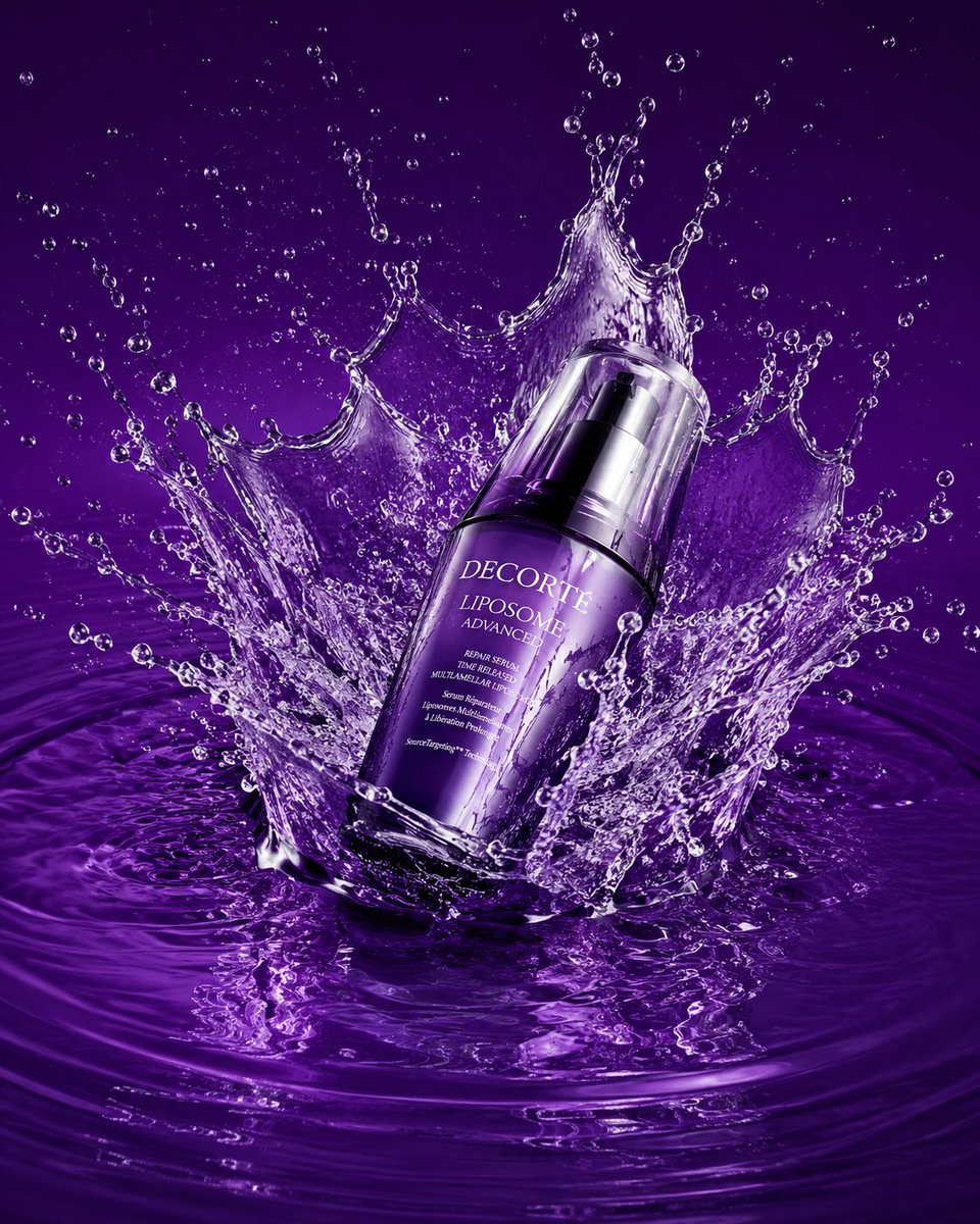 Luxury Skincare Product Photography