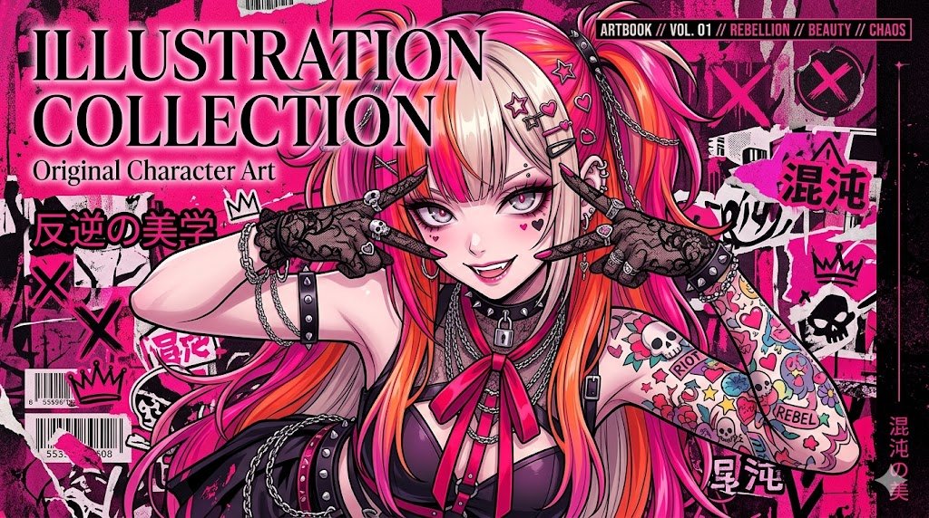 Punk Anime Artbook Cover