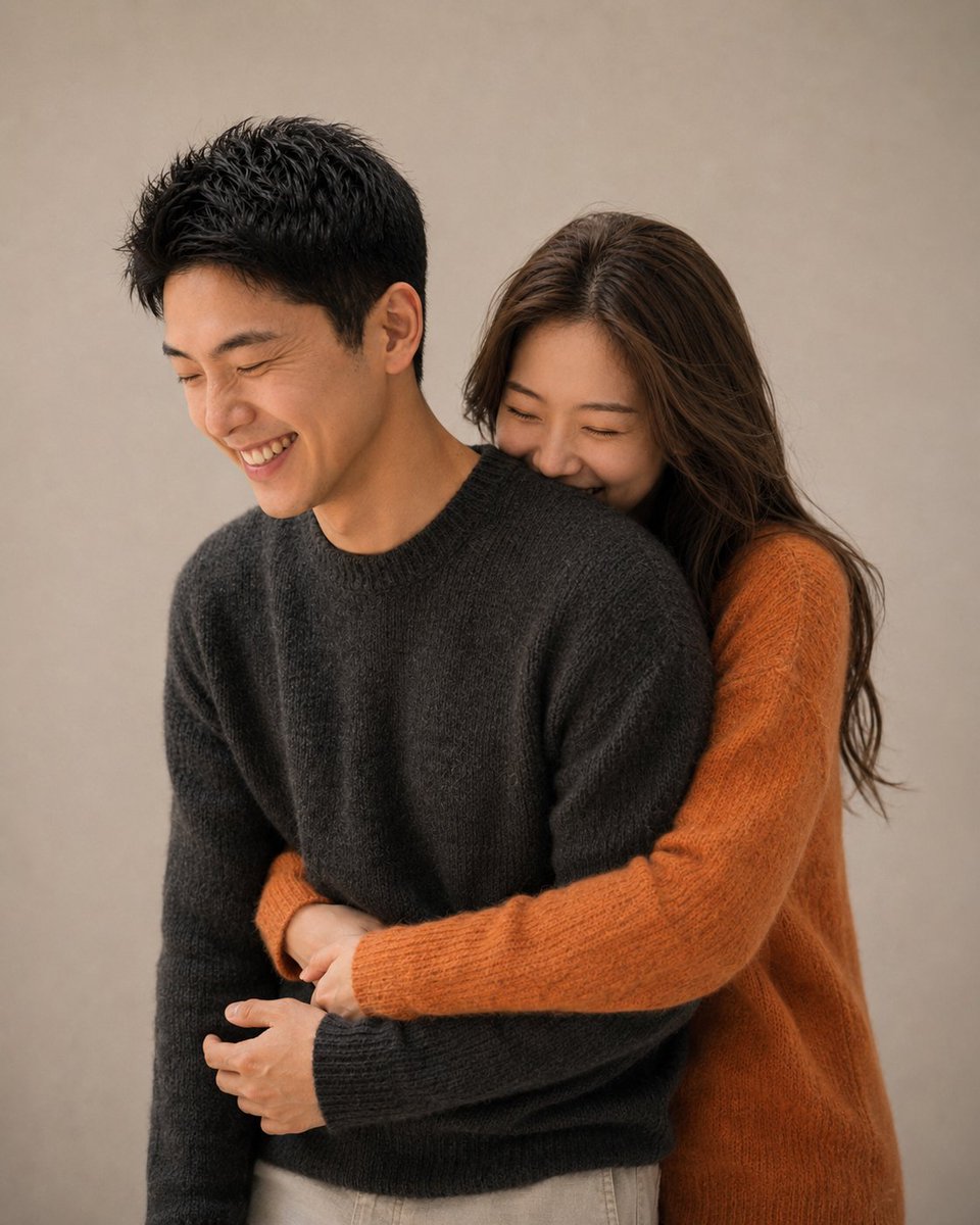 Korean Magazine Couple Portrait
