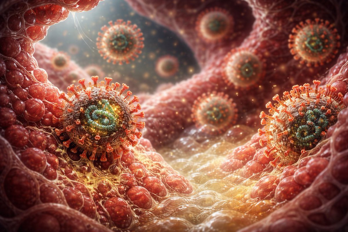 Scary Hantavirus Microscopic Scene