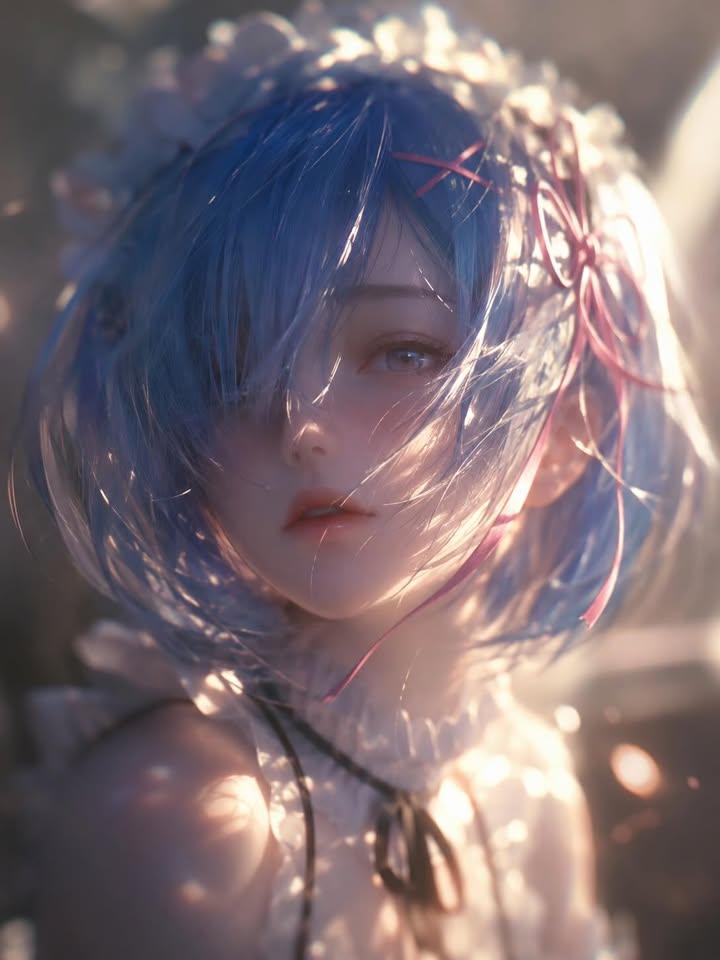 Ethereal Anime Character Portrait