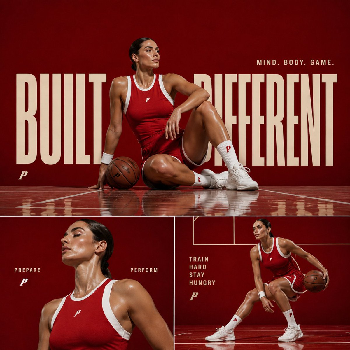 Premium Sports Editorial Collage