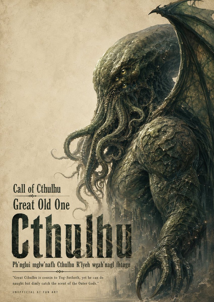 Great Cthulhu Portrait