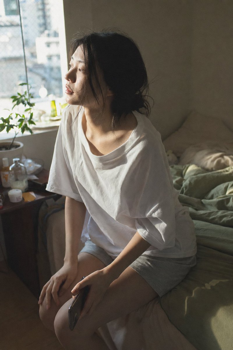 Candid Morning Bedroom Portrait