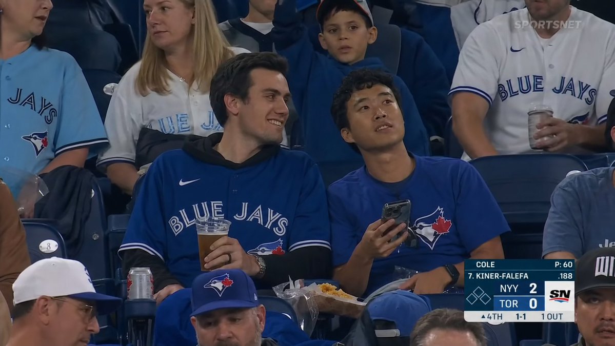 Blue Jays Broadcast Crowd Shot