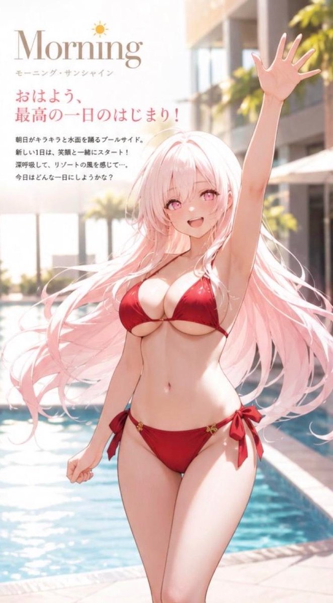 Poolside Swimsuit Story Photobook