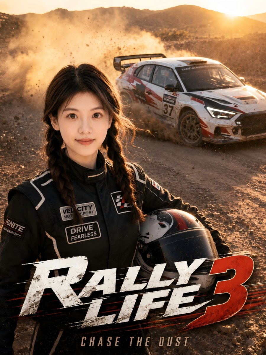 Desert Rally Commercial Movie Poster
