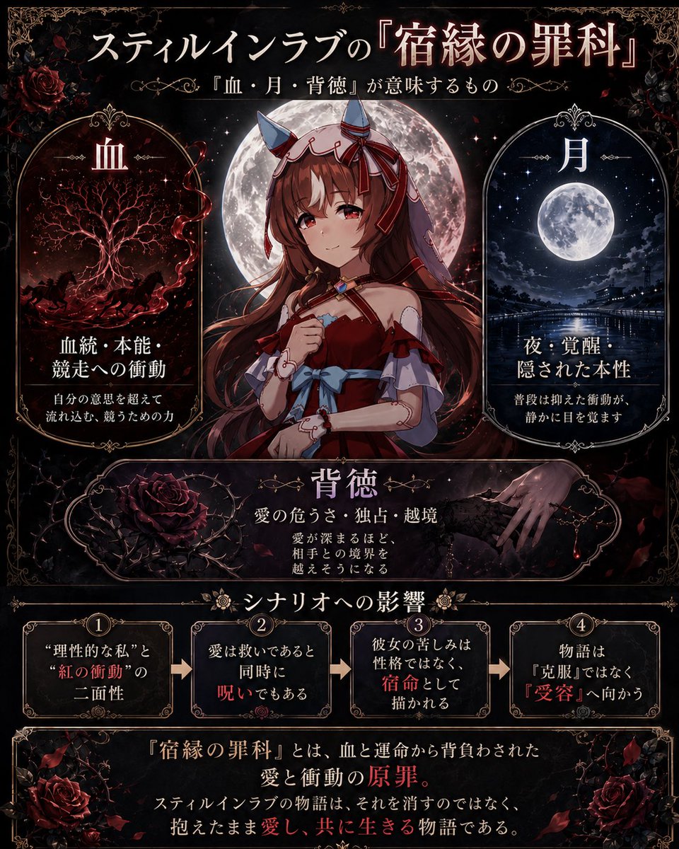 Gothic Still in Love Analysis Poster