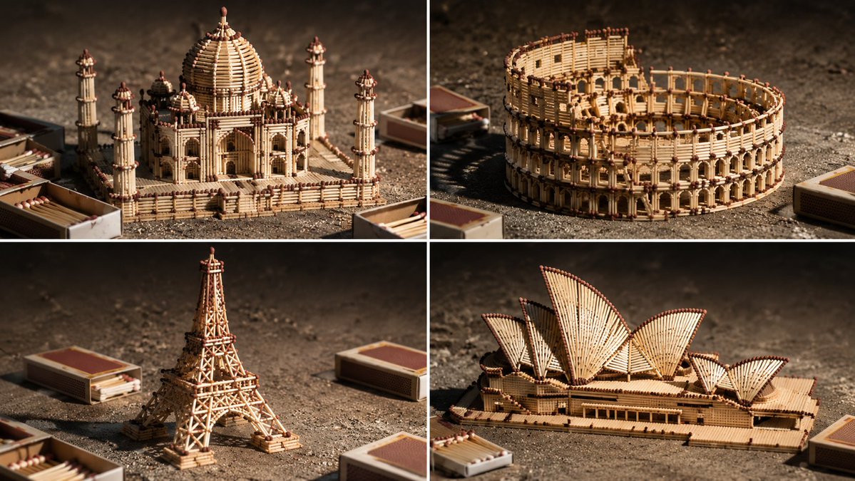 Matchstick Architectural Models