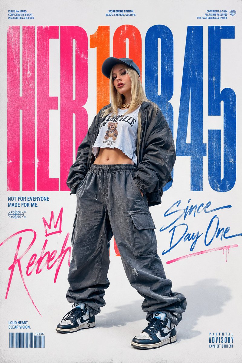 Streetwear Magazine Cover Poster