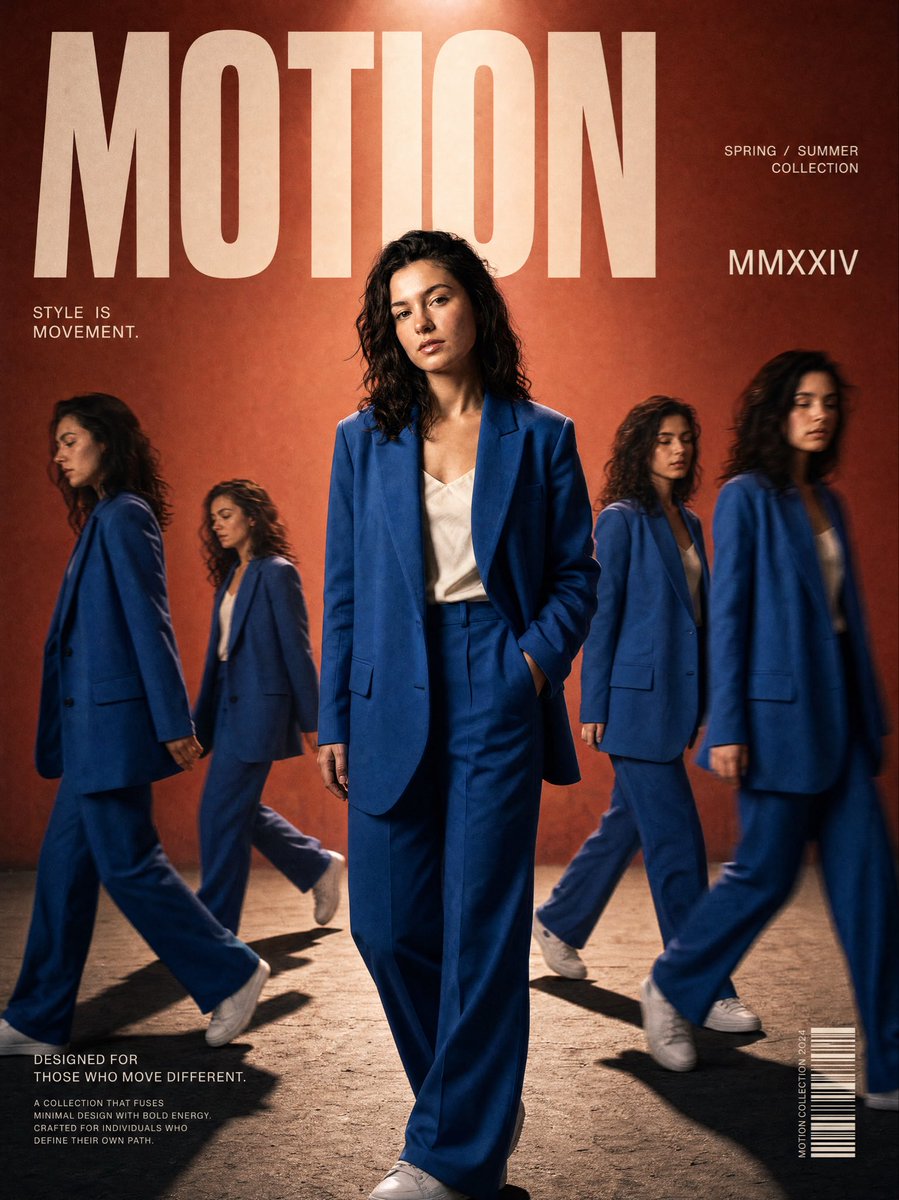 Streetwear Motion Clone Editorial