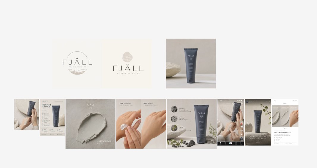 Nordic Skincare Campaign Board