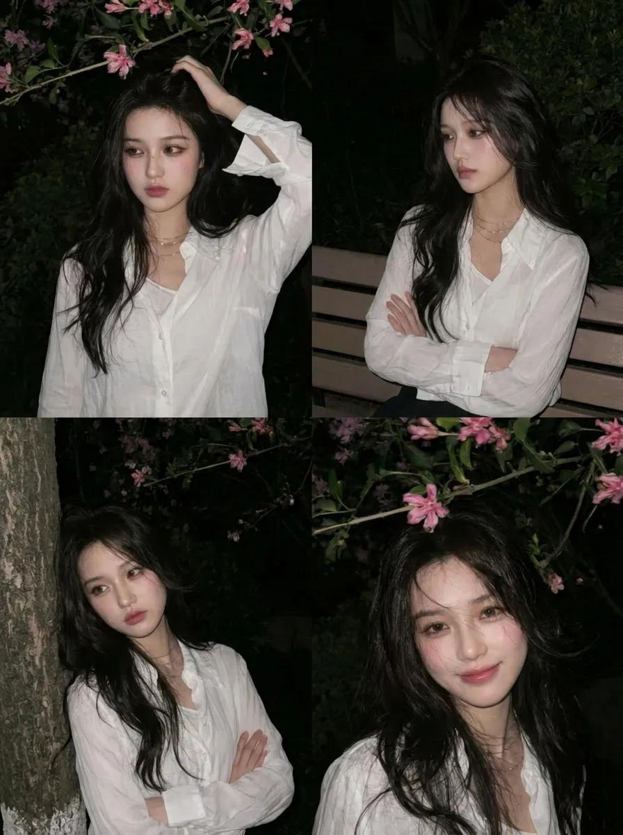 Candid Night Bloom Portrait