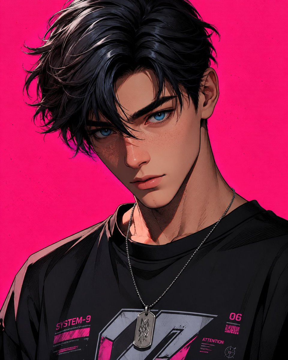 Stylized 3D Cartoon Male Portrait