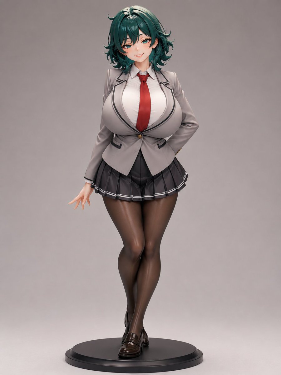 Anime School Uniform Figurine