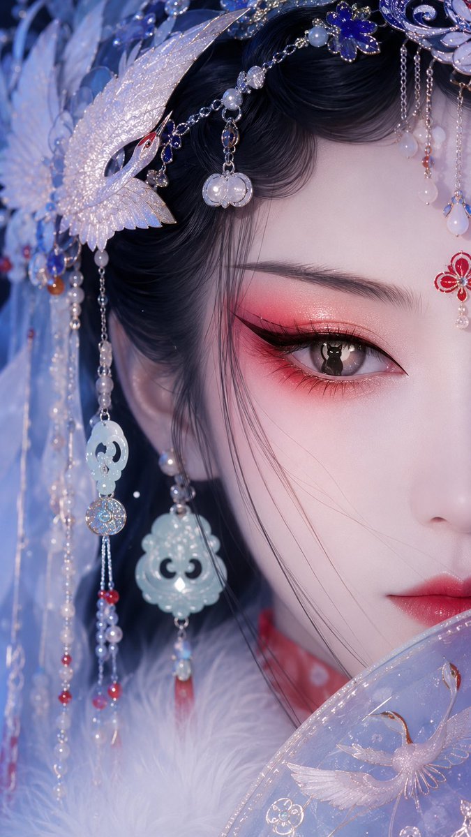 Oriental Opera Beauty Character Redesign