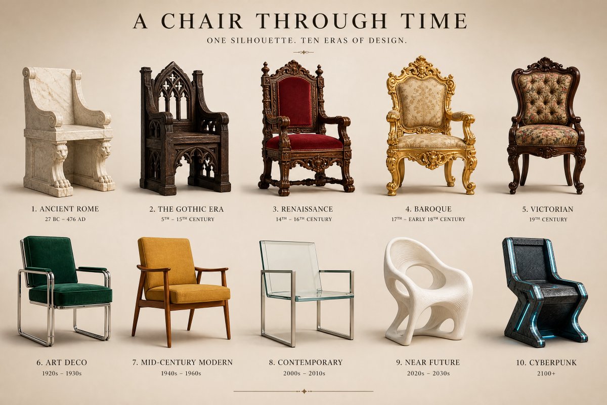 Historical Era Design Comparison
