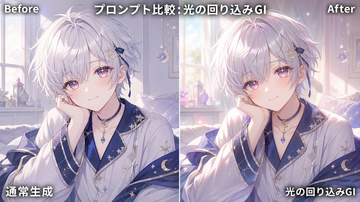 Anime GI Lighting Comparison