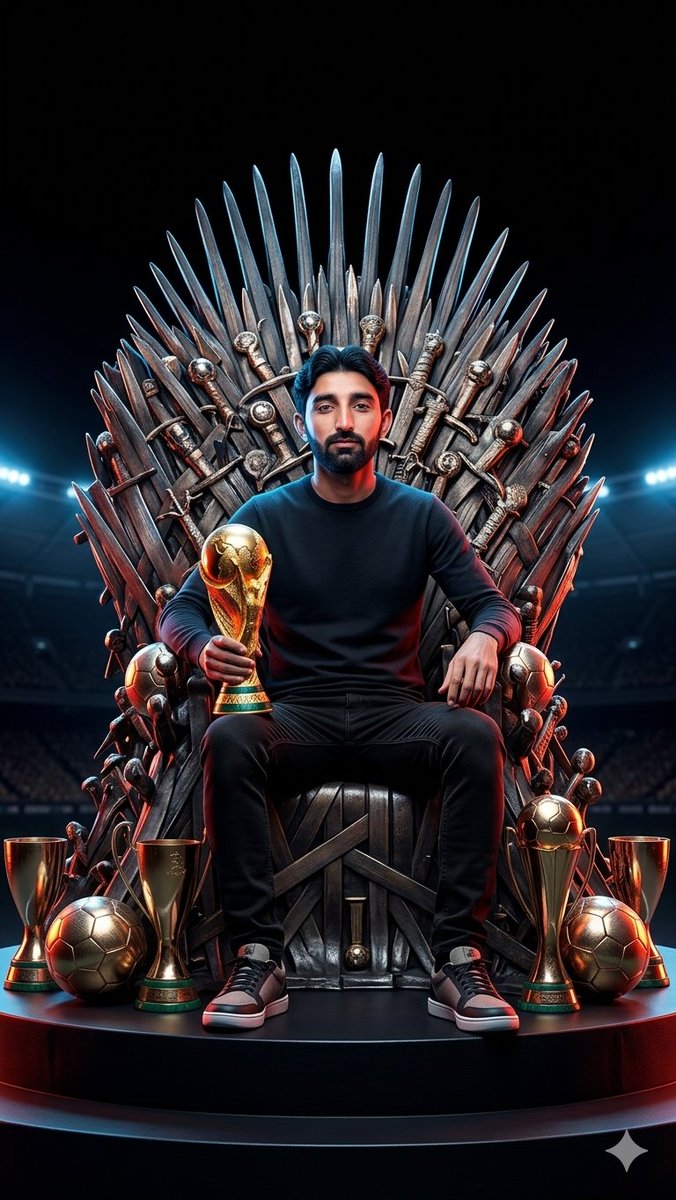 World Cup Throne Portrait
