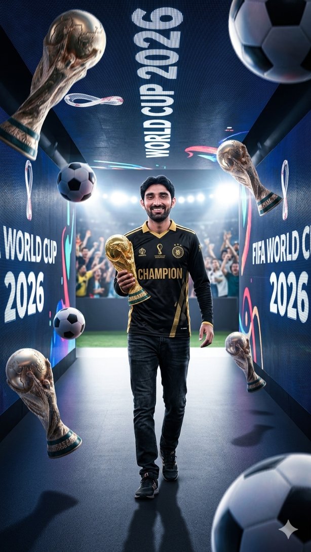 World Cup Champion Tunnel Poster