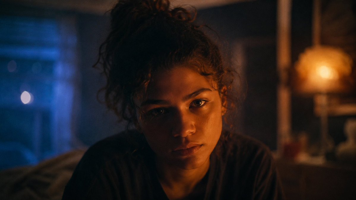 Moody Euphoria Bedroom Portrait