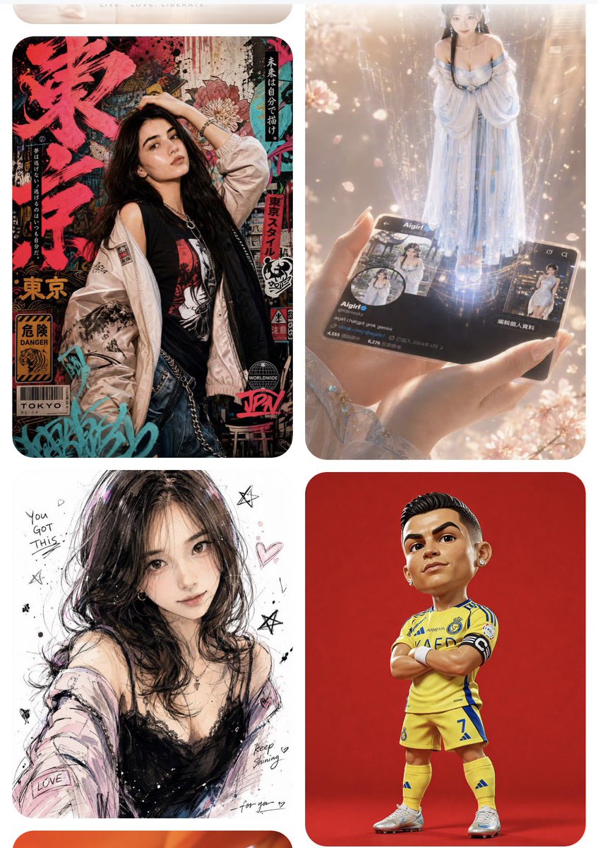 AI Inspiration Gallery Grid