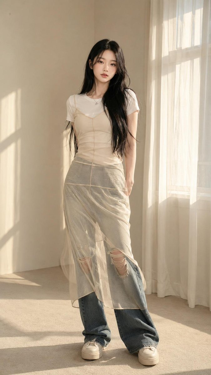 Korean Editorial Fashion Portrait