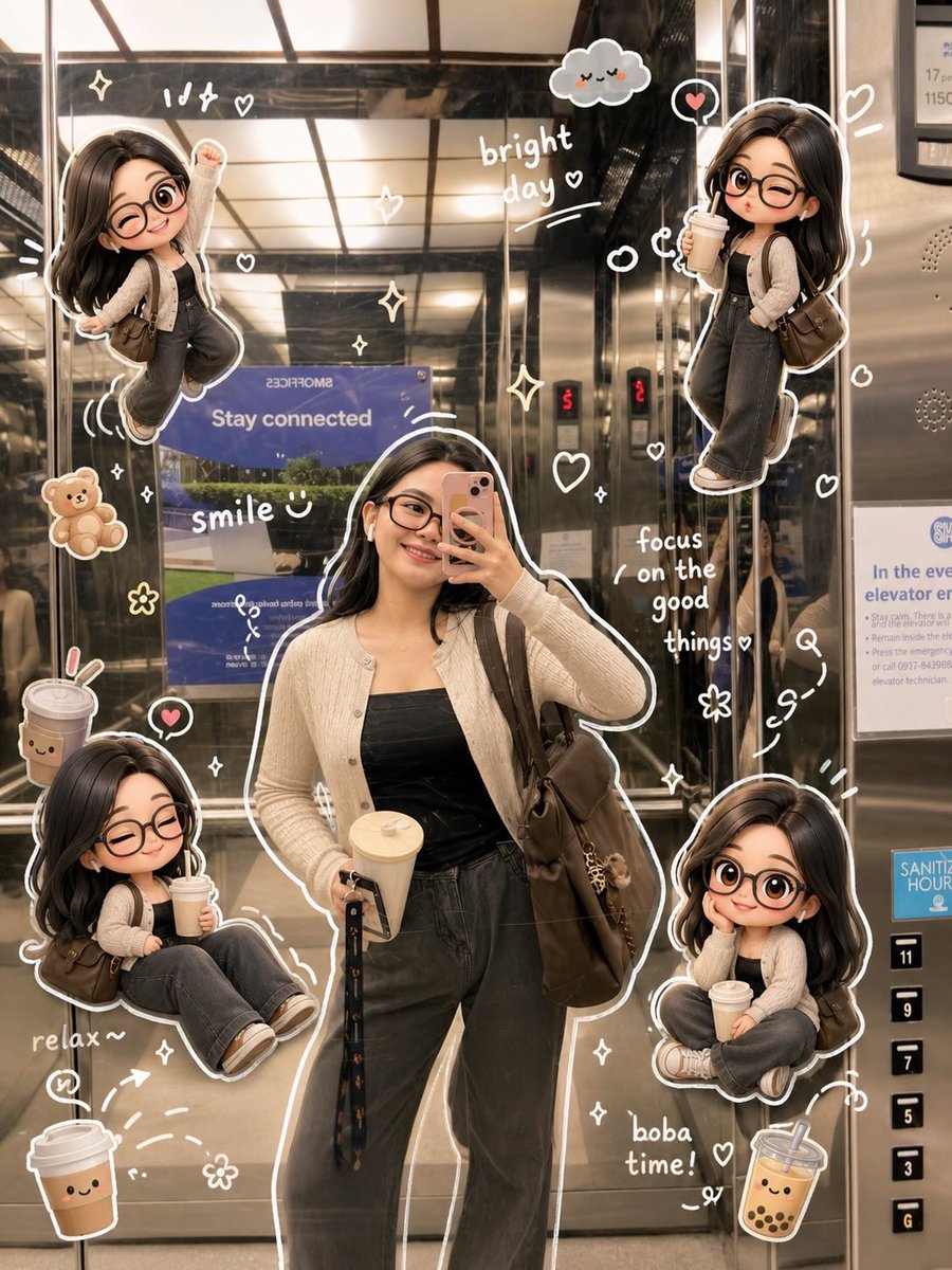 Doodle Aesthetic Social Media Photo Edit